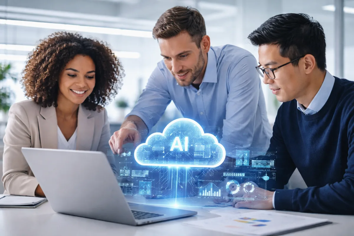 Comment l'intelligence artificielle transforme la productivité des entreprises dans le cloud