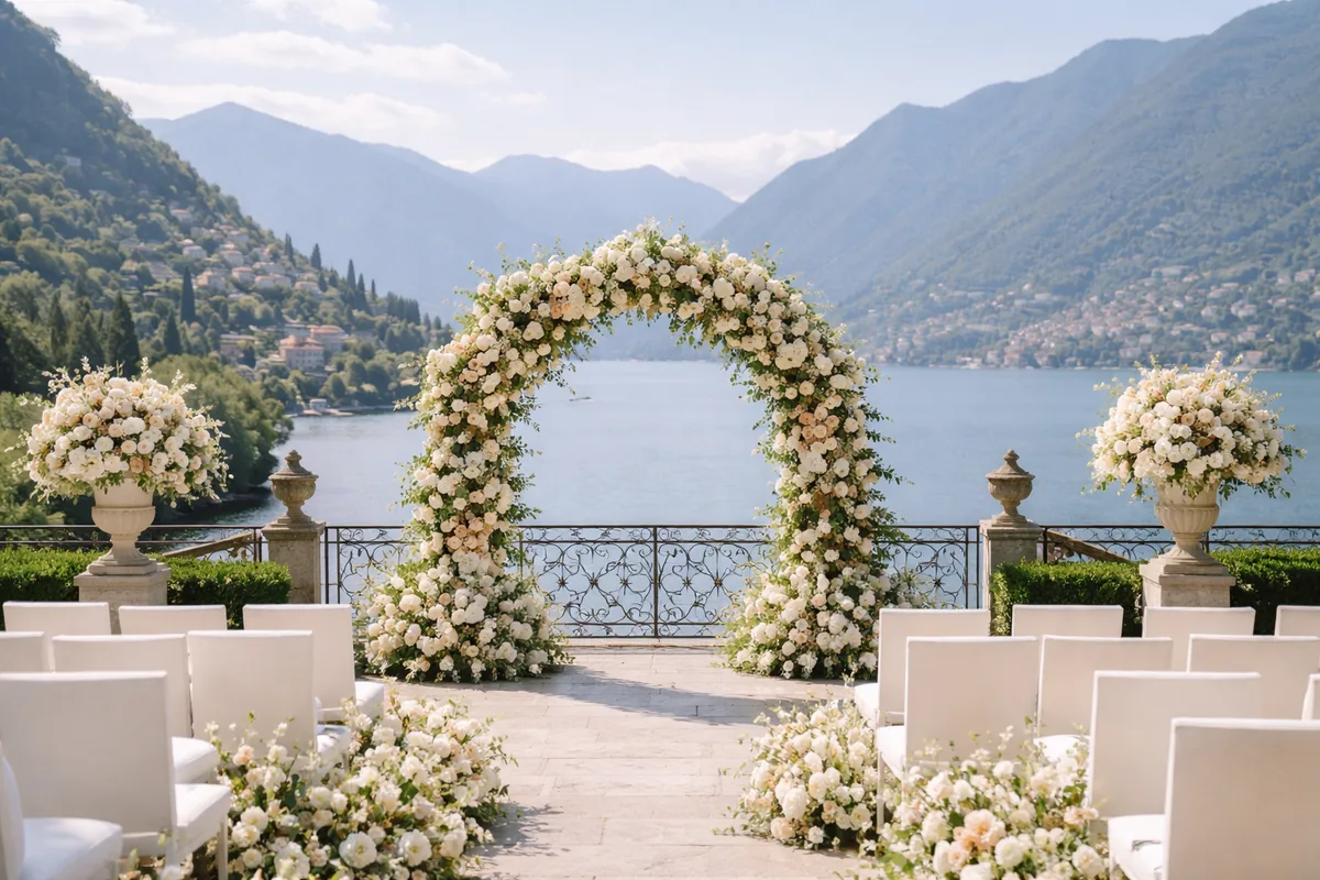 Comment choisir le bon lieu pour un mariage sur mesure au Lac de Côme