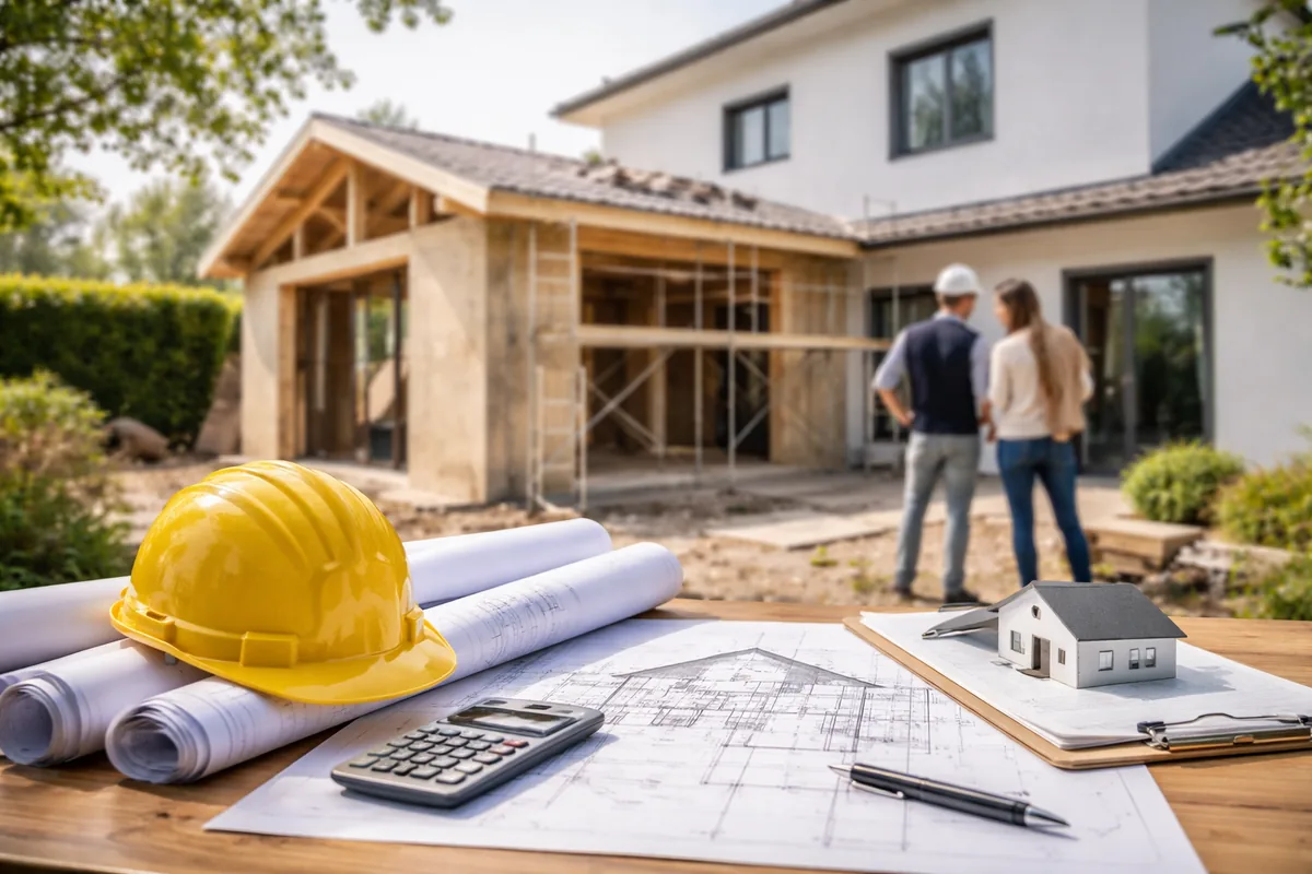 Quelle est la différence entre un permis de construire et une déclaration préalable pour une extension ?